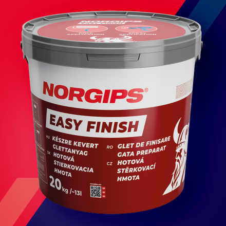 EASY FINISH - új, készre kevert glettanyag